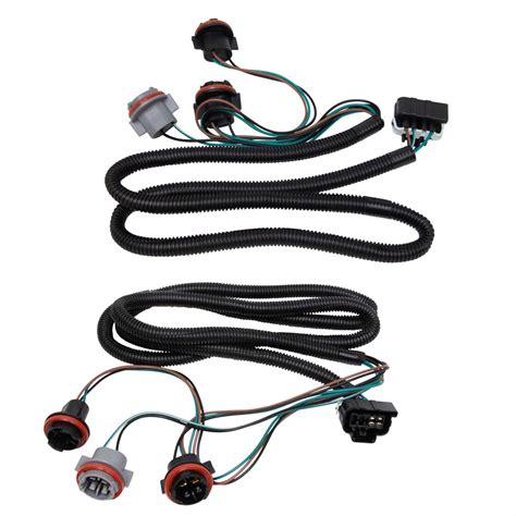 Chassis harnesses and fuel injection harnesses are covered under a lifetime warranty. Tail Light Lamp Wiring Harness LH RH Pair for Chevy Silverado Pickup Truck New | eBay