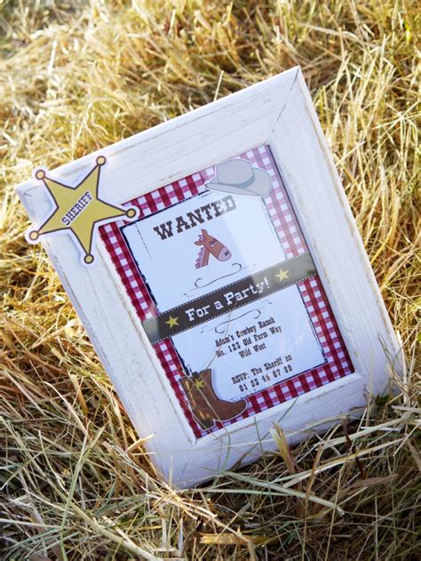 Wild West Cowboy Birthday Party Ideas And Printables Party