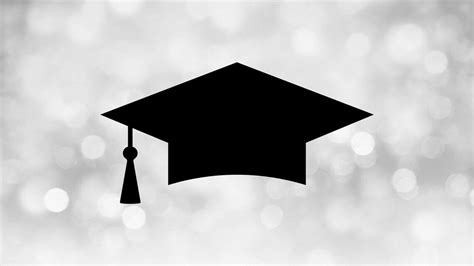 Educational Clipart Black Graduation Mortarboard Cap And Etsy