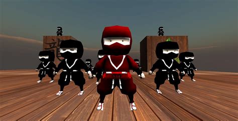 Obj Cartoon Mini Ninja