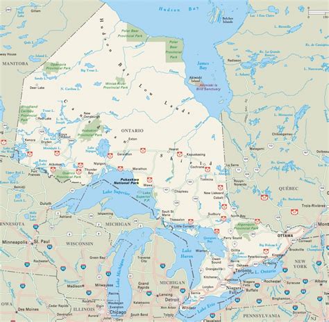 Free Printable Map Of Ontario | Printable Maps