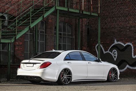 Mercedes Amg S63 Slammed Stanced And Boosted Carscoops Mercedes