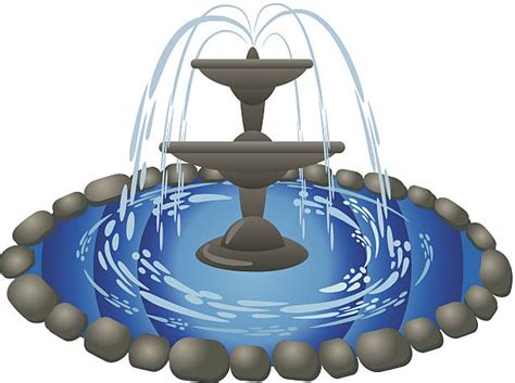 Best Fountain Illustrations Royalty Free Vector Graphics And Clip Art