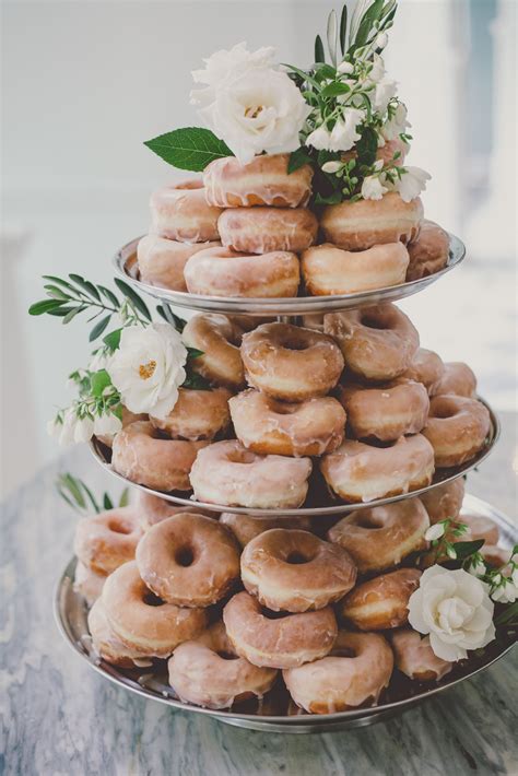 Donut Cake Tower Wedding