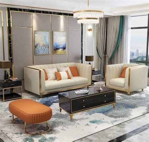 Buy Stylish Luxury 6 Seatar Sofa In Delhi Skf Decor