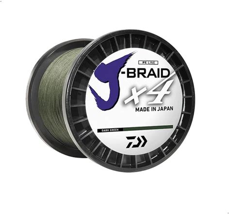 Linha De Pesca Multifilamento Daiwa J Braid X4 135m 19kg Shopping