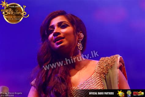 Shreya Goshals Live In Concert Proudly Presented By Hiru Successfully