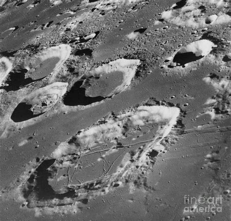 Moon Craters Photograph By Nasa Science Source