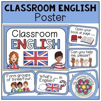 Classroom Language Posters Esl Ell By My Teaching Factory Tpt
