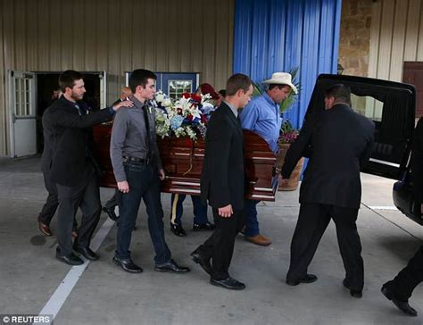 Open Casket Funeral Held For Heroic Santa Fe Shooting Victim Who