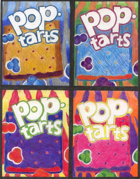 Pop Tart Pop Art By Kurostarsunny Pop Art Art Classroom