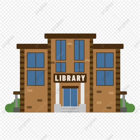Library Building Clip Art