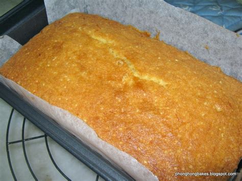 Phong Hong Bakes And Cooks Madeira Cake