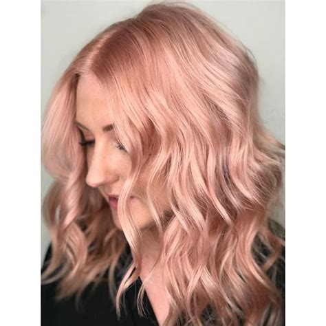 Champagne Pink Pink Champagne Hair Color