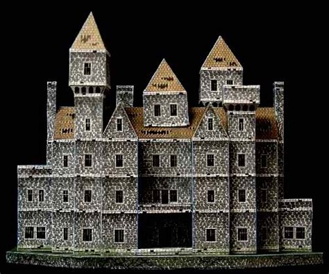 Darc Mansion Papercraft Papercraft Paradise Papercrafts Paper