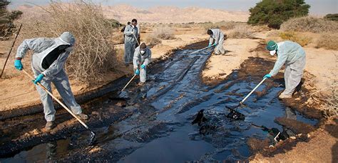 Oil Spills On Land