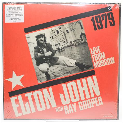 Elton John With Ray Cooper Live From Moscow Lp