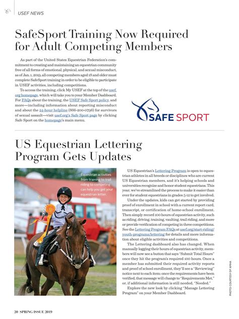 Us Equestrian Magazine By United States Equestrian Federation Inc Issuu
