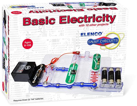 Snap Circuits Electronics Basic Electricity Mini Kit Build 9 Projects
