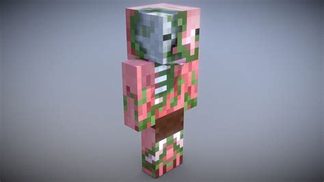 Minecraft Zombie Pigman Pixel Art The Zombie And Zombie Pigman Models