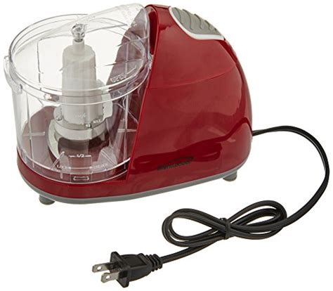 Brentwood 15 Cup Mini Food Chopper Red The Home Kitchen Store