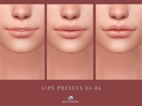 Sims 4 Lip Presets Mod