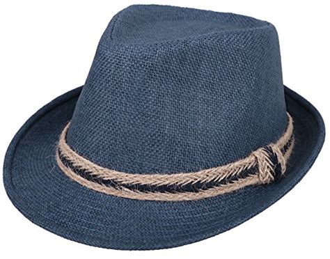 Top 10 Best Mens Straw Fedora Hats Blue Brim Which Is The Best One In