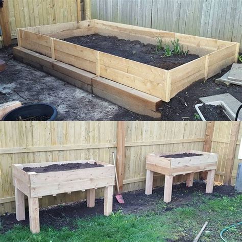 Ana White Our New Garden Beds Thank You Diy Projects Cedar Raised