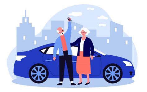 Old Woman Driving Illustrations Royalty Free Vector Graphics And Clip