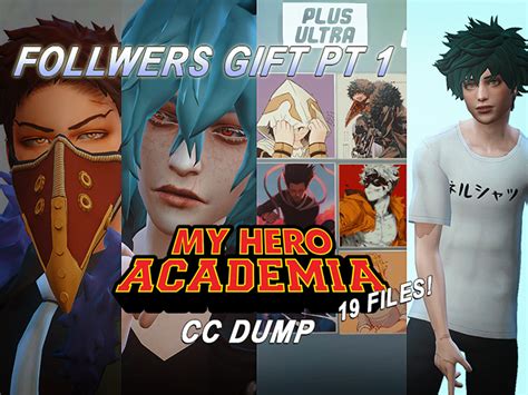 Sims 4 ‘my Hero Academia Mods And Cc Packs All Free Bloggame247 899