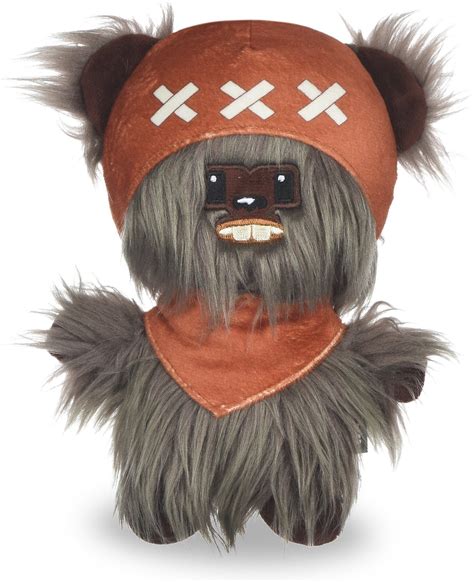 Fetch For Pets Star Wars Ewok Squeaky Plush Dog Toy 9 In