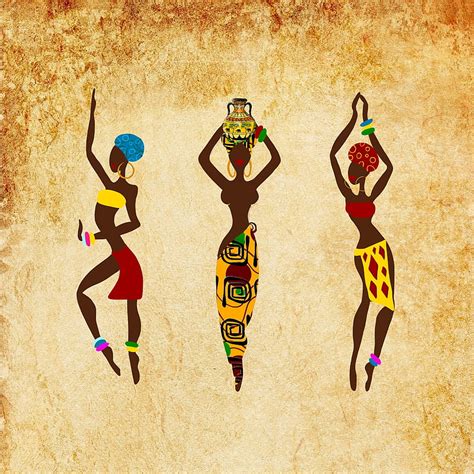 1920x1080px 1080p Free Download African Women Dancing Art Hd Phone