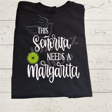 Camiseta Margarita Amantes De Margarita Camiseta Senorita Etsy