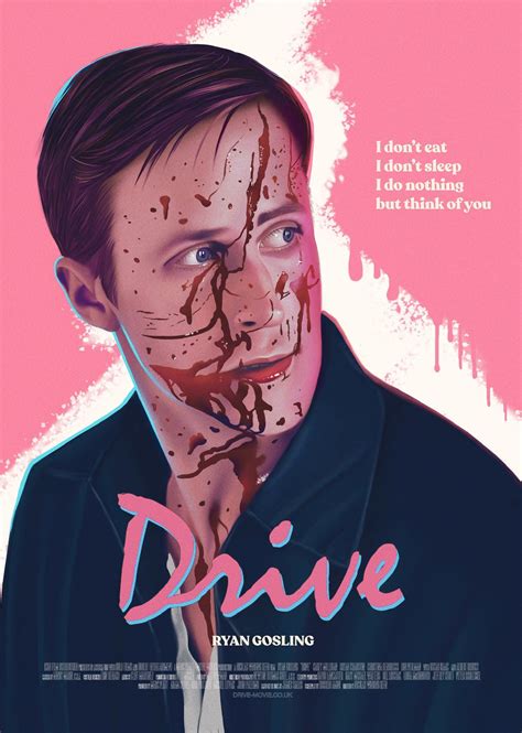 Drive 2011 1458 2048 By Caroline Vermeir Best Movie Posters