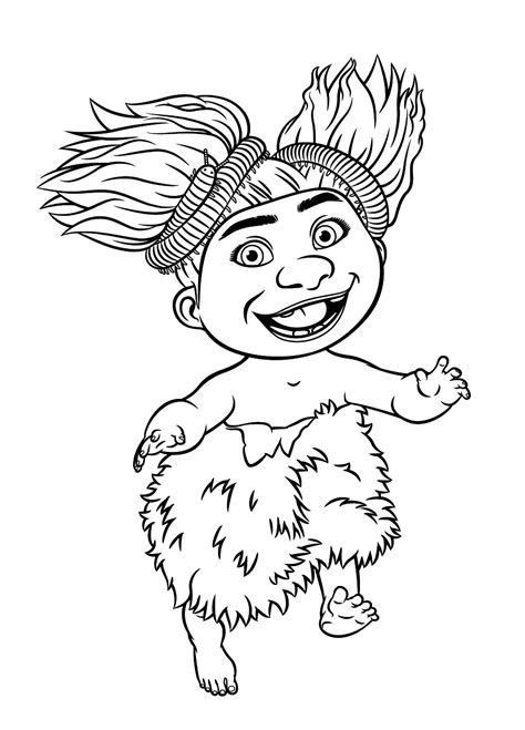 croods coloring pages    print