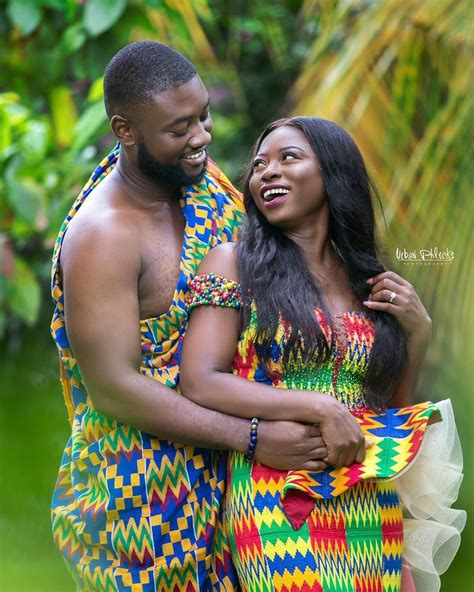 see how ghanaian couples are rocking this iconic super luxe big day looks in kente wedding