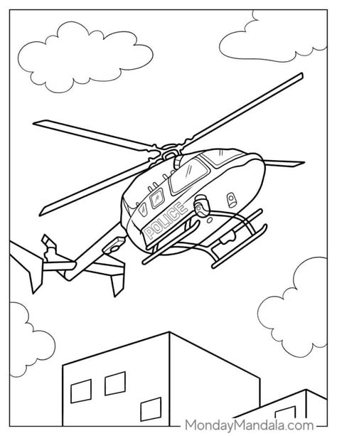 Police Coloring Pages Free PDF Printables Coloring Library