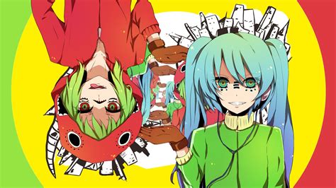 Anime Colorful Vocaloid Hatsune Miku Megpoid Gumi Hd Wallpapers