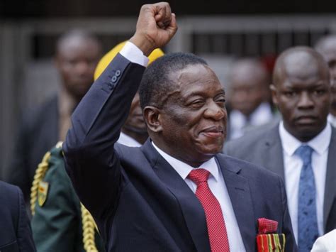 Emmerson Mnangagwa Sworn In As Zimbabwes New President