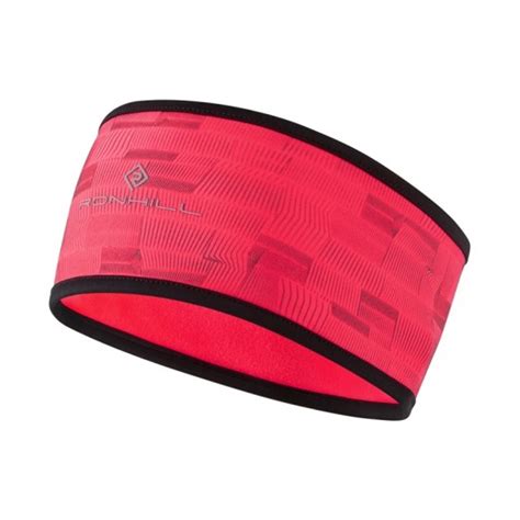 Ronhill Afterlight Running Headband Hot Pinkreflect The Running Outlet