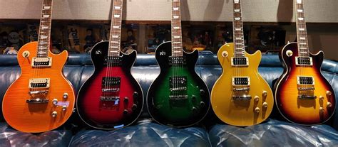 Arte Sonoramodelos Da Gibson Slash Collection Em Versões Epiphone