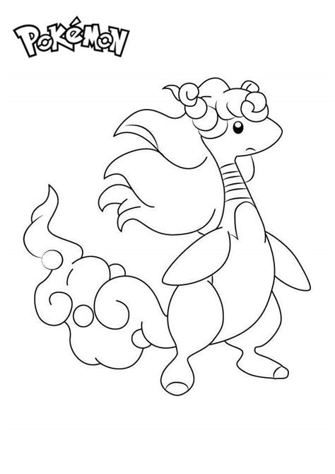 Mega pokemon evolution coloring pages. Mega Ampharos from Pokemon Coloring Pages - Free Printable ...