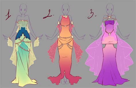 Outfits Adopts 7 Paypal Auction Closed By Rika Dono On Deviantart