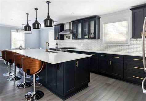 Beautiful Black Kitchen Cabinets Design Ideas Designing Idea