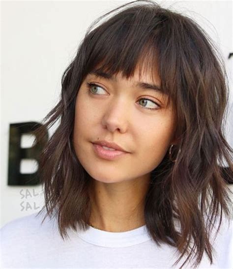 This will leave your strands with lift and texture. MOST PRETTY SHORT WAVY HAIR WITH BANGS IDEAS - crazyforus