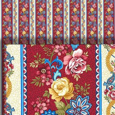 Dolls House Wallpaper Victorian Climbing Rose Red 12 Inch 124