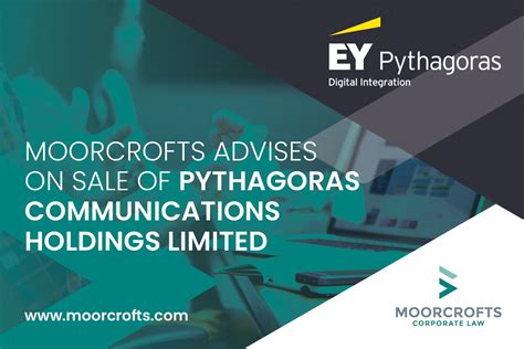Moorcrofts Advises On Sale Of Pythagoras Communications Holdings Limited