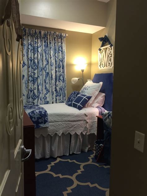 Blue And White Dorm Room Decor So Pretty We This