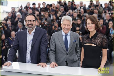 Harrison Ford Shows Off His Palme D Or Award At Indiana Jones