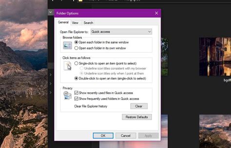 Windows 10 May 2019 Update How To Reset Quick Access Settings